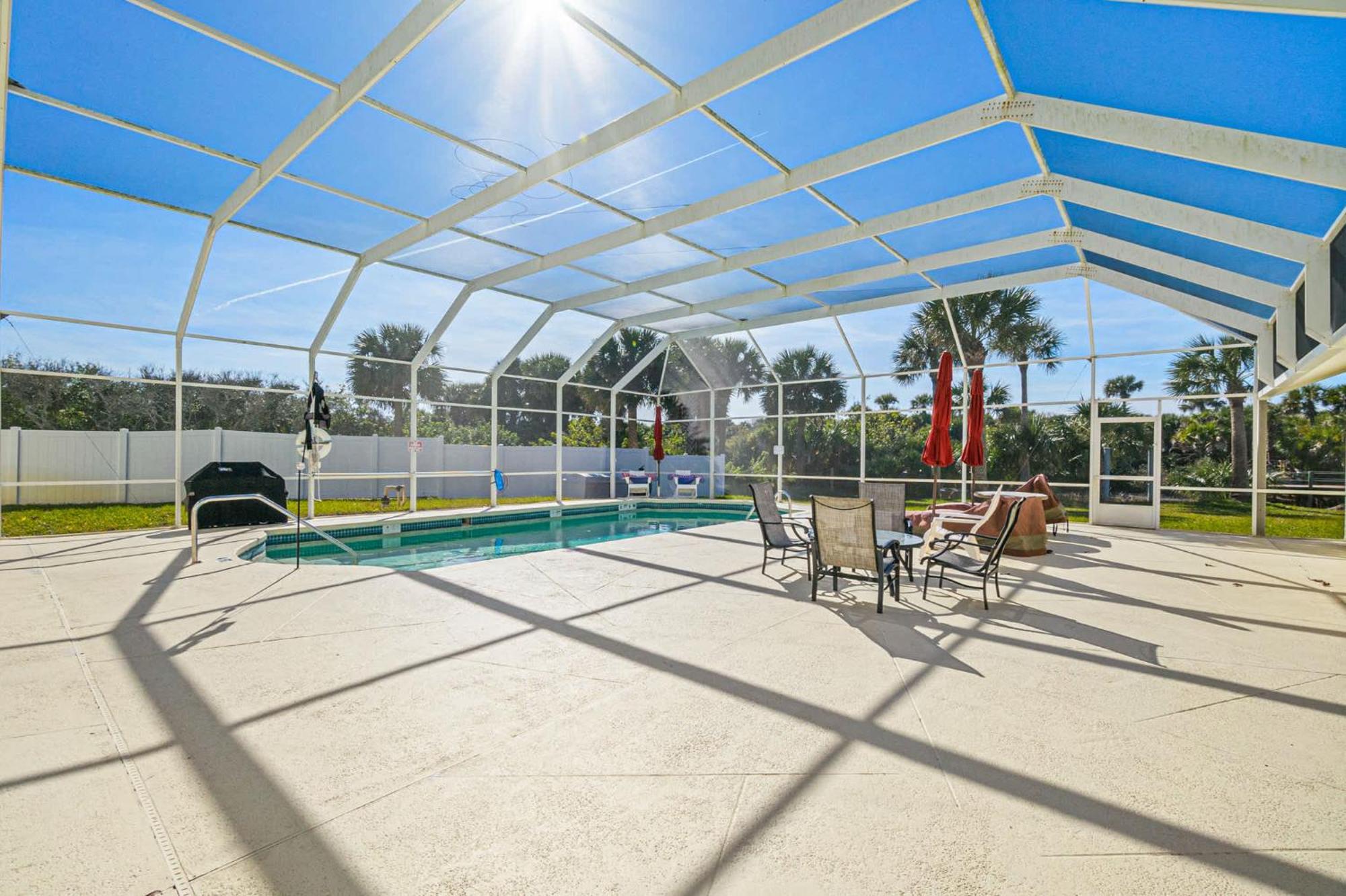 Flagler Beach Bed And Breakfast Pool Jaccuzzi Suite Exteriör bild