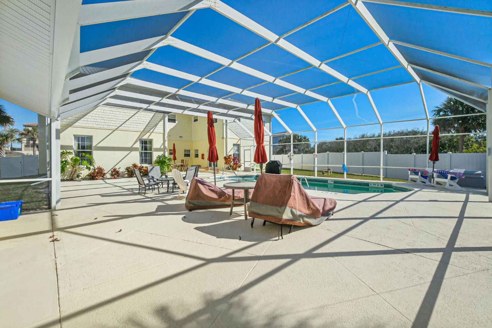 Flagler Beach Bed And Breakfast Pool Jaccuzzi Suite Exteriör bild